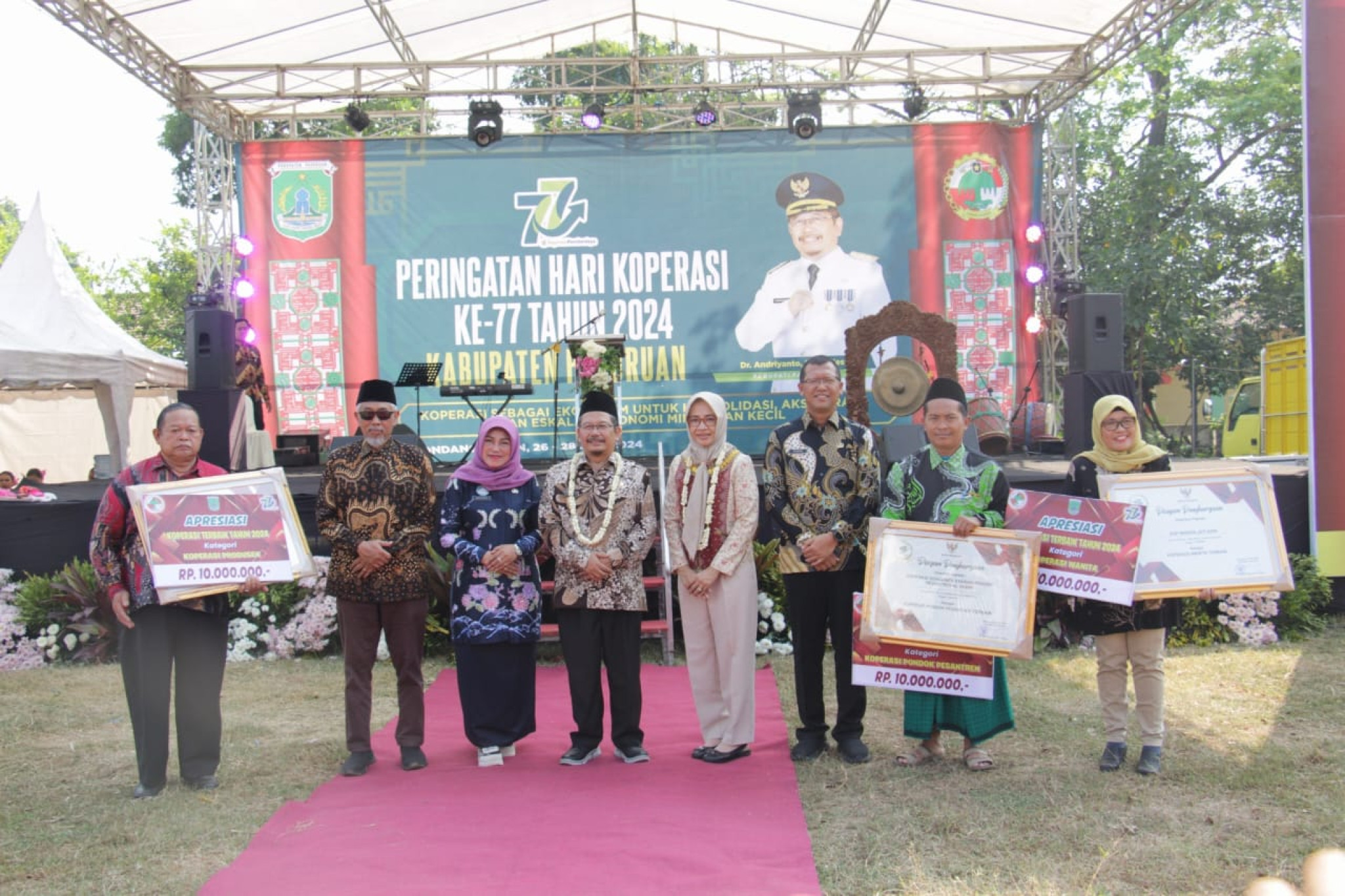 Sampul untuk Peringatan Hari Koperasi ke-77 Tahun 2024