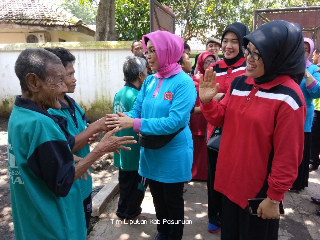 Ketemu Istri Wagub Jatim dan Bupati Pasuruan, Puluhan Penyandang ex Psikotik Curhat Ingin Pulang