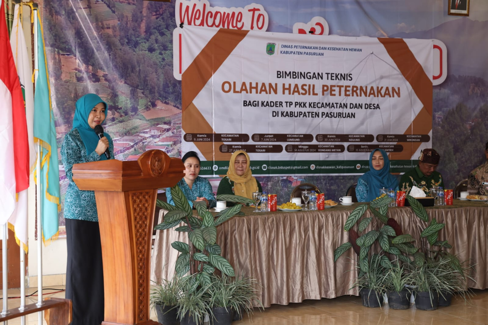 Sampul untuk Bimtek Olahan Hasil Peternakan di Kecamatan Tosari