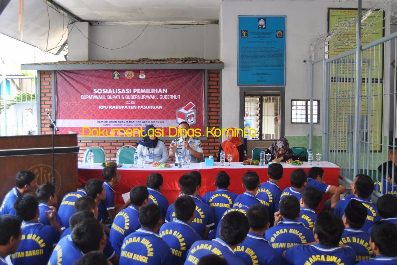 Pilkada Serentak, 281 Warga Binaan Rutan Bangil Dipastikan Mencoblos 