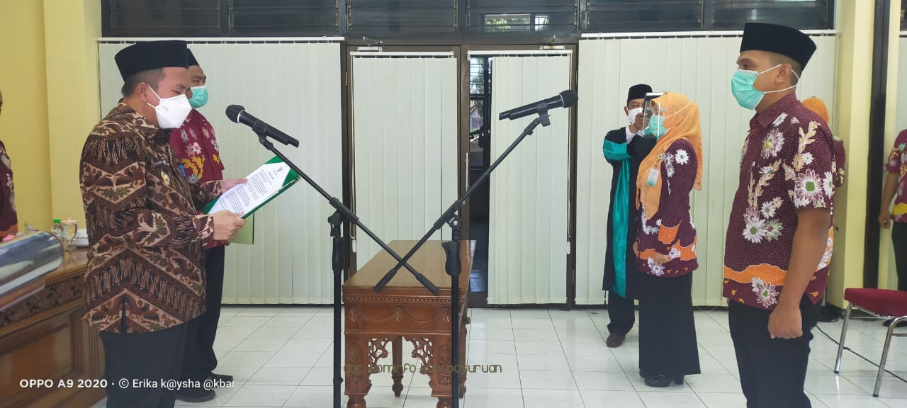 Sempat Absen, 3 Pejabat Pengawas di Lingkungan Pemkab Pasuruan Akhirnya Dilantik