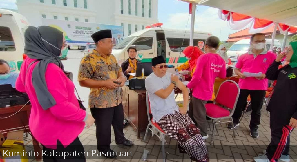 Bupati Irsyad Yusuf Ajak Warga Vaksin Booster Kedua