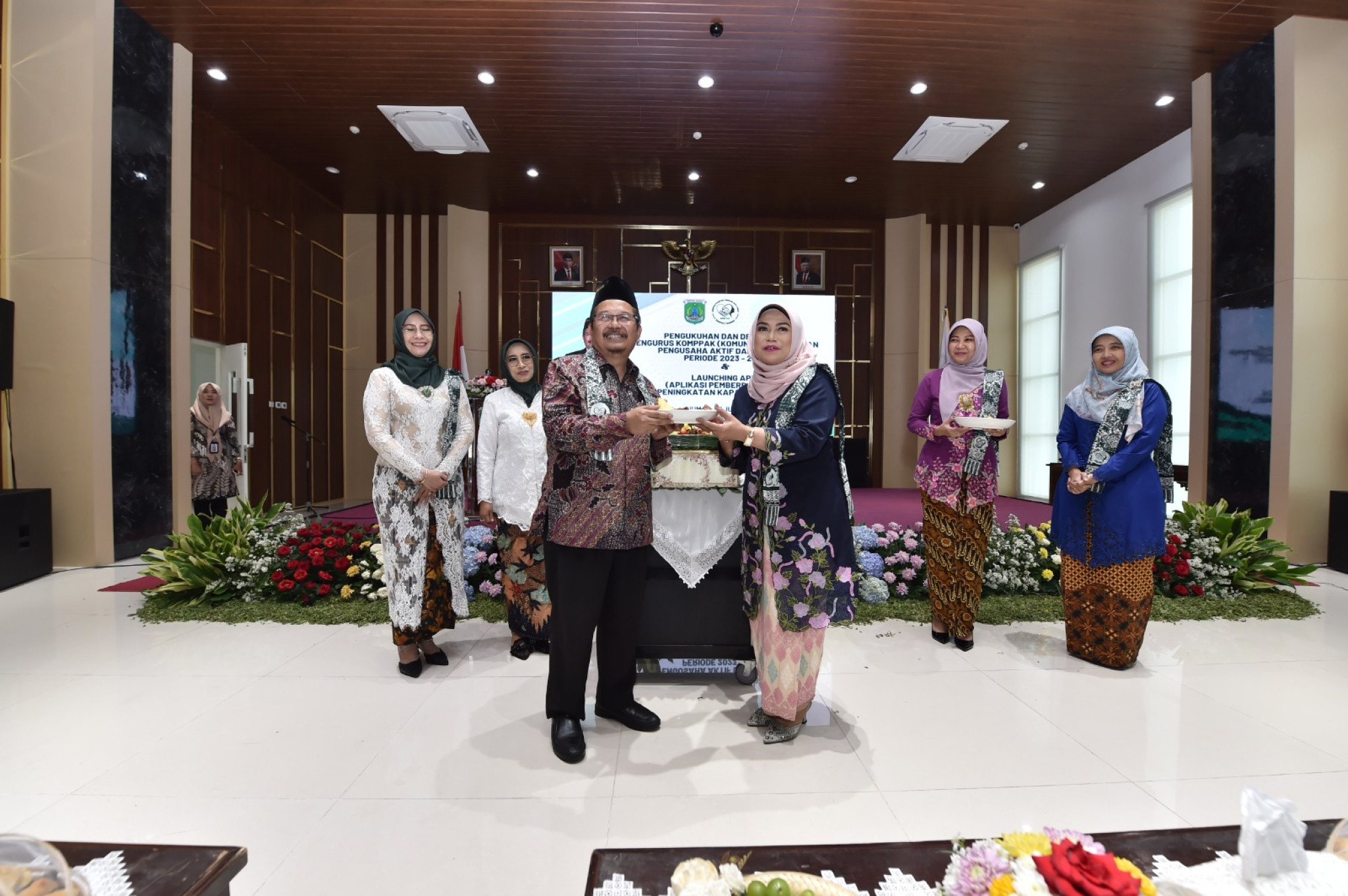 Sampul untuk Pengukuhan dan Deklarasi Pengurus KOMPPAK Periode 2023 - 2026
