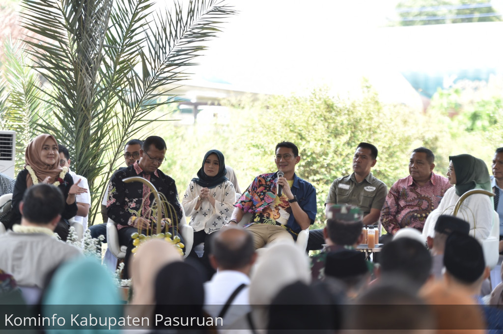 Menparekraf Sandiaga Uno Acungi Jempol Kurma Park Jadi Destinasi Wisata Halal Indonesia