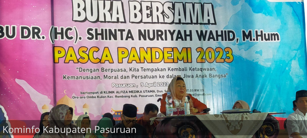 Ny Shinta Nuriyah Wahid Minta Masyarakat Jaga Persatuan dan Kesatuan Bangsa