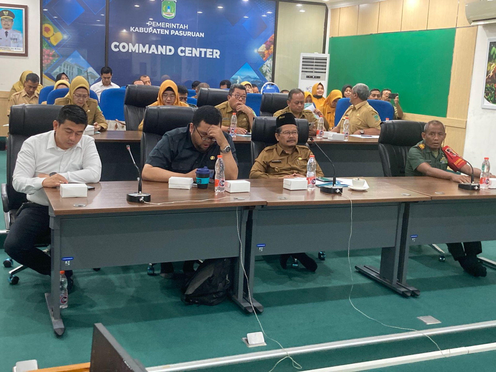Sampul untuk Rapat Koordinasi Inflasi bersama Mendagri di Command Center