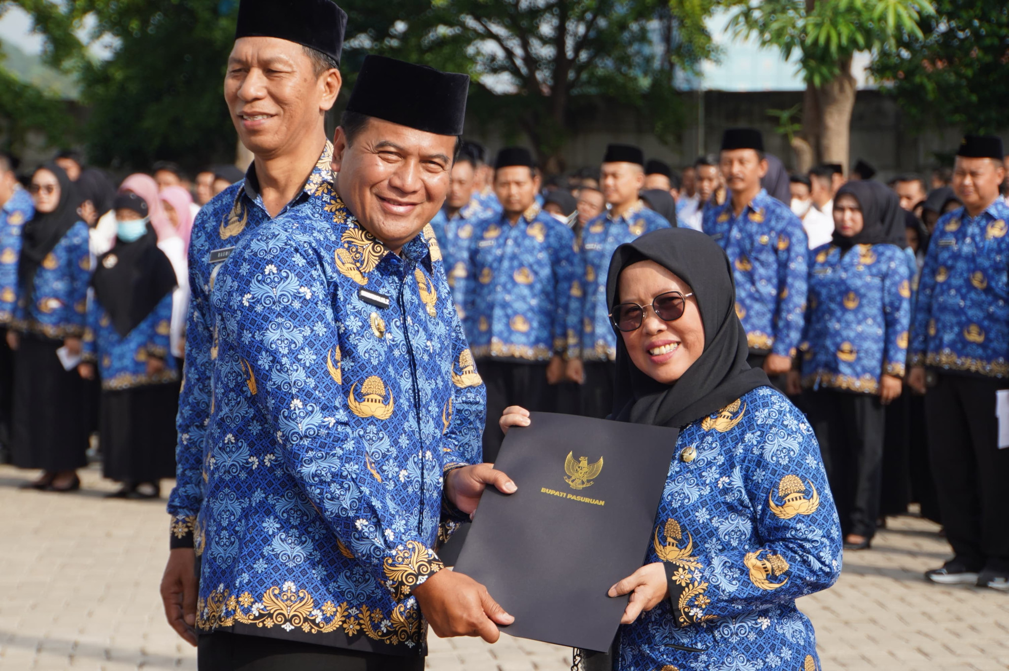 Sampul untuk Apel Pagi Bersama di Depan Halaman Gedung Graha Maslahat