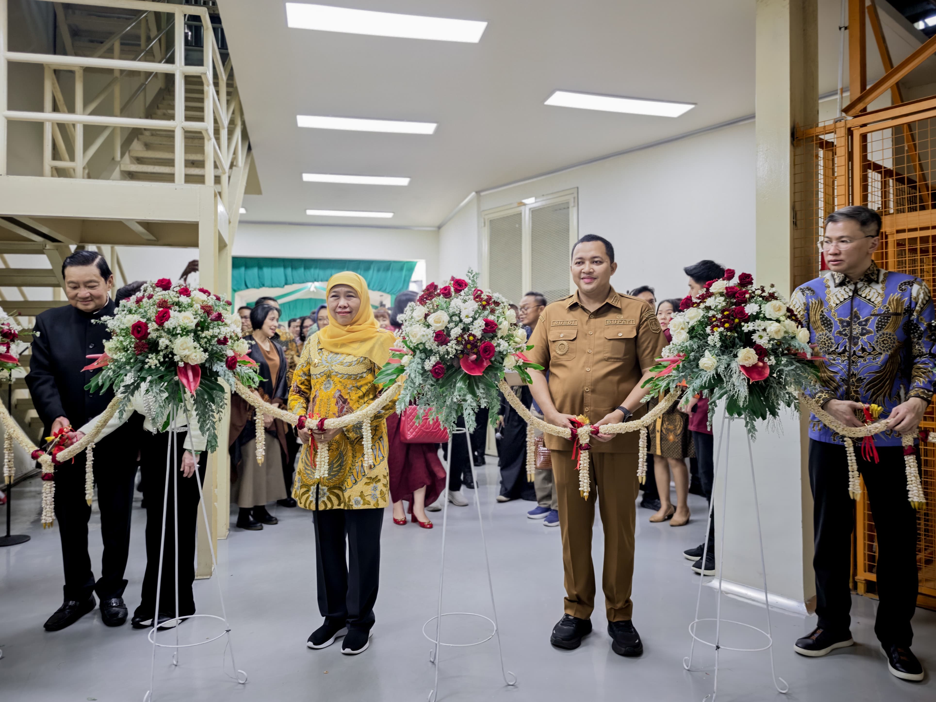Sampul untuk Peresmian Pembukaan Line 4 PT Satria Aneka Industri oleh Gubernur Jawa Timur
