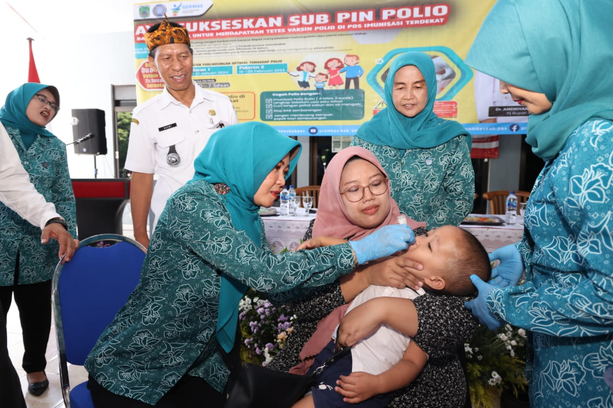 Sampul untuk Pelaksanaan SUB PIN Polio di Duren Sewu, Pandaan