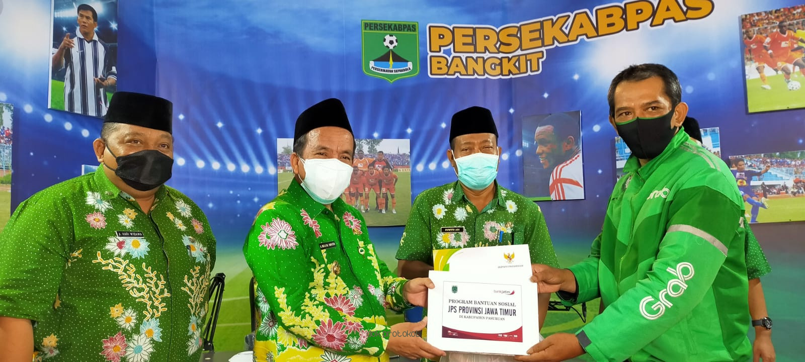 3500 KPM Terdampak Pandemi Covid-19 di Kabupaten Pasuruan Terima Bantuan JPS