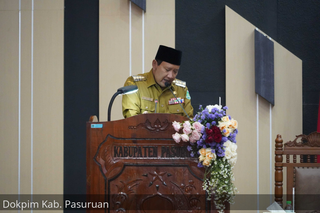 Bupati Tindaklanjuti Rekomendasi DPRD Sebagai Acuan Peningkatan Kinerja Seluruh Perangkat Daerah Kabupaten Pasuruan