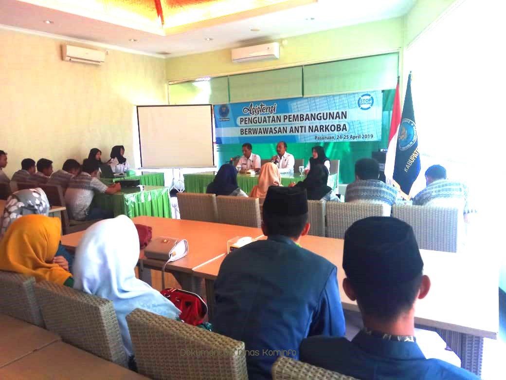 Serius Berantas Penyalahgunaan Narkoba, BNN Kabupaten Pasuruan Sinergi Dengan KIM Kabupaten Pasuruan