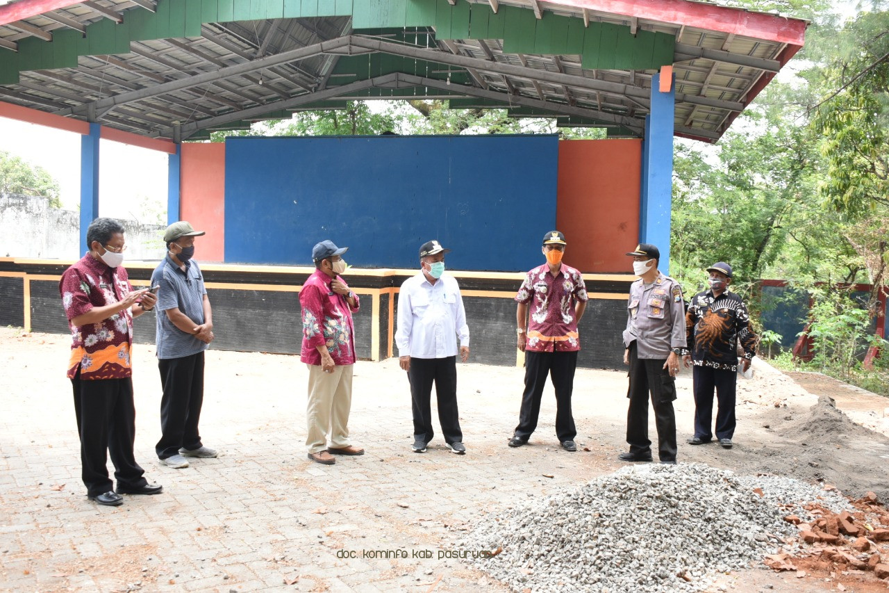 Percepat Realisasi Konsep Wisata Halal Banyubiru, Wabup Pasuruan Pantau Langsung Proses Pembangunan  