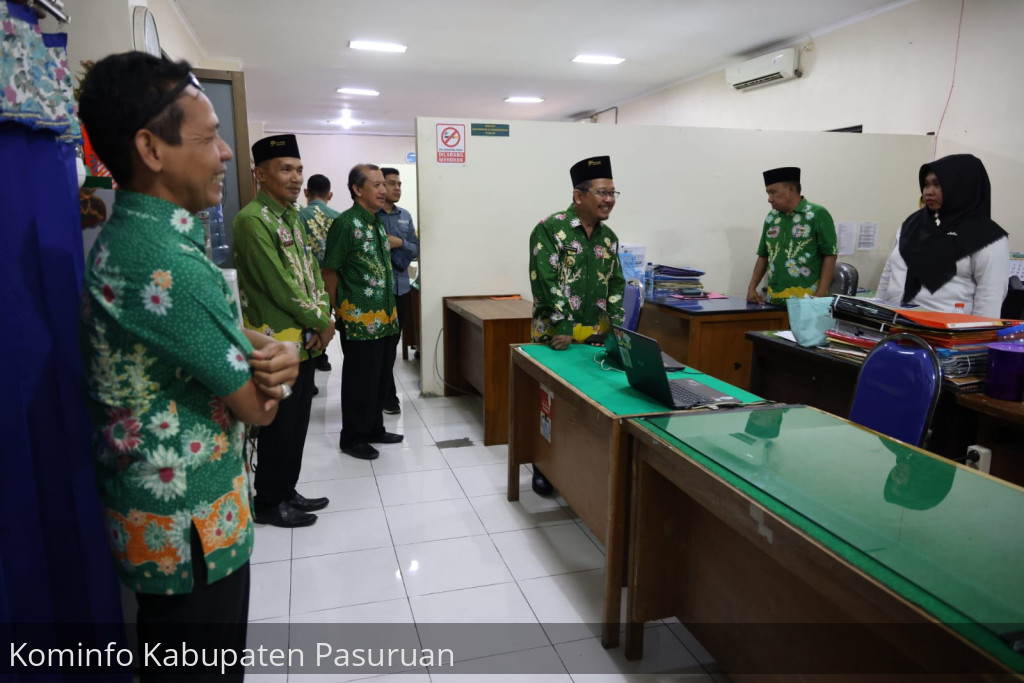 Sidak OPD. Pj Bupati Andriyanto Tak Ingin ada OPD Kesayangan atau Gurem