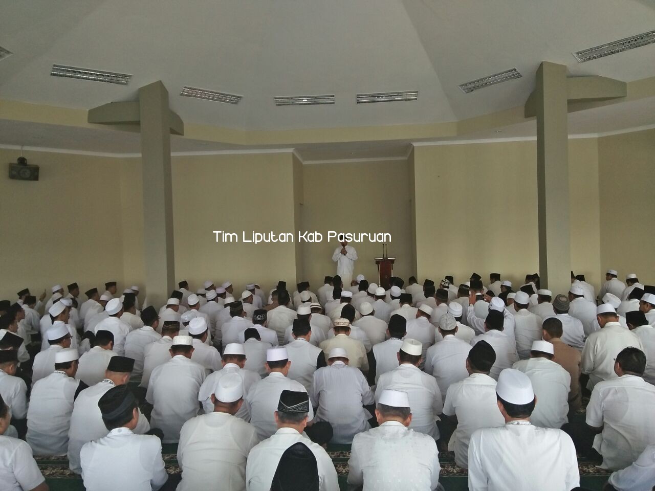 PERSIAPAN KEPINDAHAN KANTOR BARU, PEMKAB PASURUAN GELAR ISTIGHOSAH