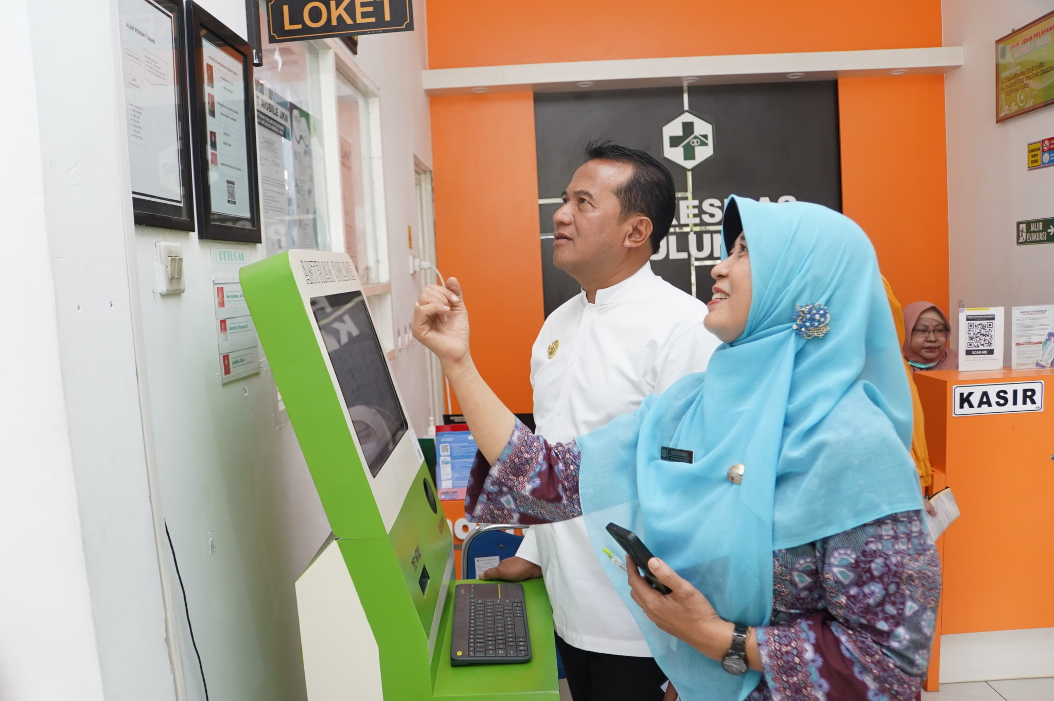 Sampul untuk Kunjungan Pj Bupati Nurkholis ke Puskesmas Pulungan Kecamatan Gempol