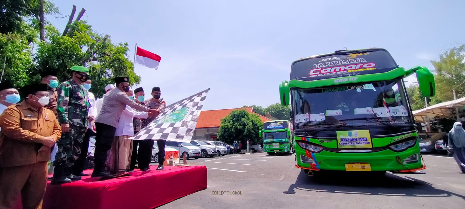 Wakil Bupati Pasuruan, Gus Mujib Imron Berangkatkan 48 Kafilah ke MTQ XXIX Jawa Timur 