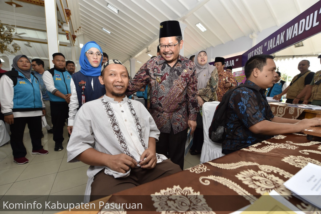 Tim Lintas Batas Disabilitas Jawa Timur sampai di Kabupaten Pasuruan