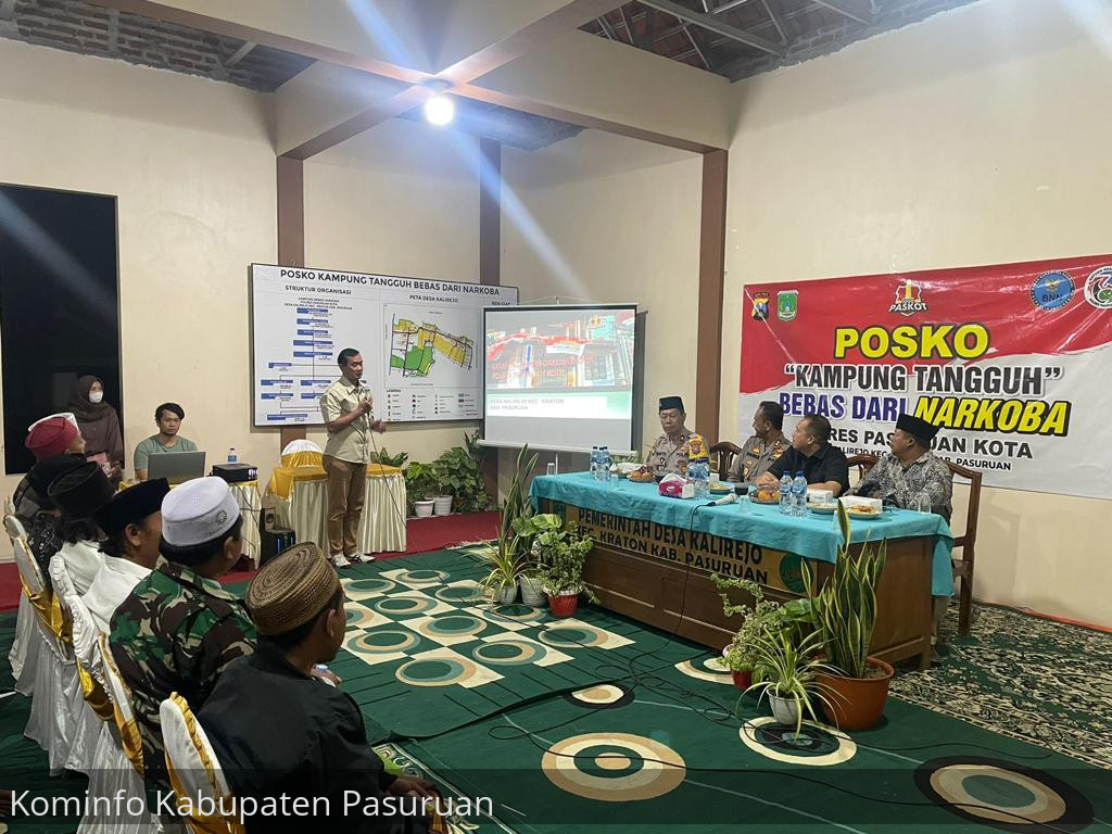 Desa Kalirejo, Kraton Jadi Pilot Project Kampung Tangguh Bebas Narkoba