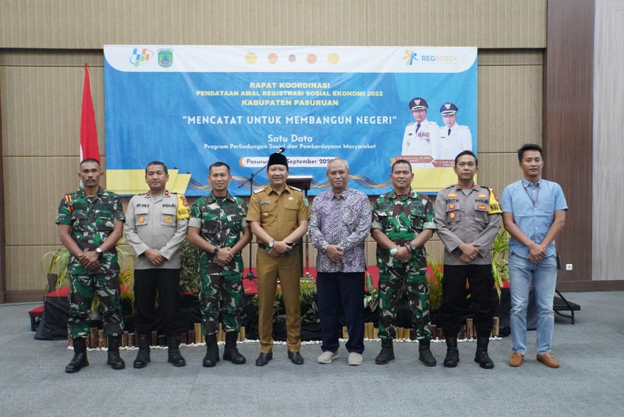 Sampul untuk PEMBUKAAN RAKOORDA PENDATAAN AWAL REGISTRASI SOSIAL EKONOMI 2022 DI HOTEL ASCENT