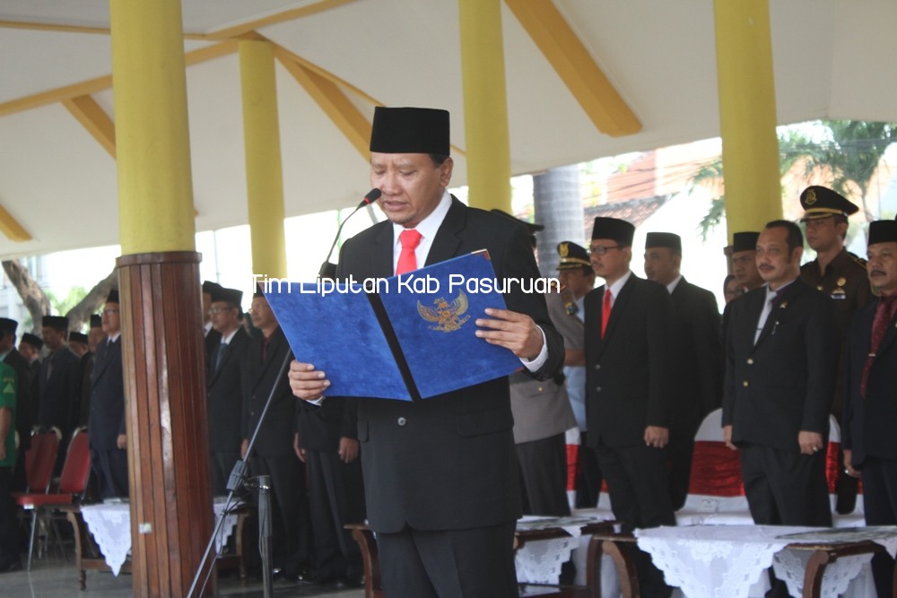 Isu Perpecahan Bangsa, Bupati Irsyad Ajak Masyarakat Kabupaten Pasuruan Jaga Pancasila 