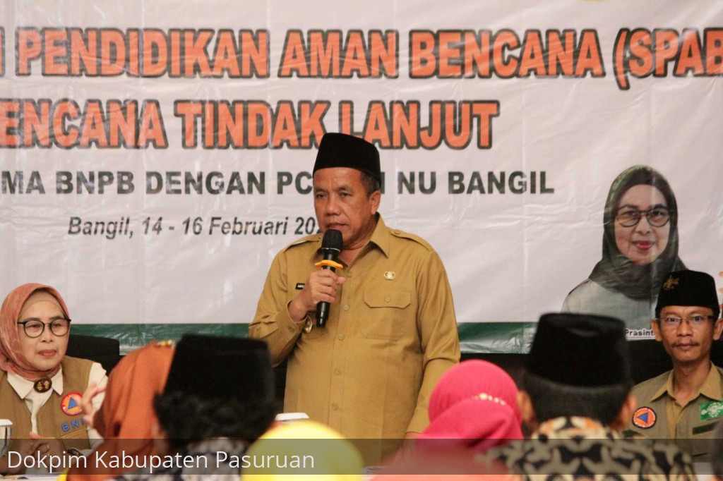 Wabup Berharap, Bimtek Satuan Pendidikan Aman Bencana Tingkatkan Kemampuan Masyarakat Dalam Penanggulangan Bencana