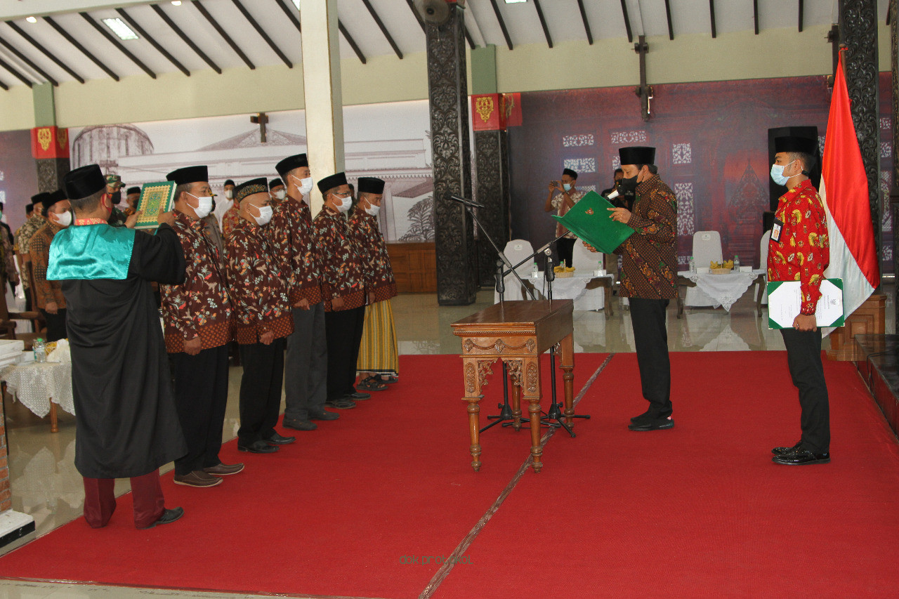 Bupati Irsyad Yusuf Lantik Pimpinan Baznas Kabupaten Pasuruan Periode 2021-2026