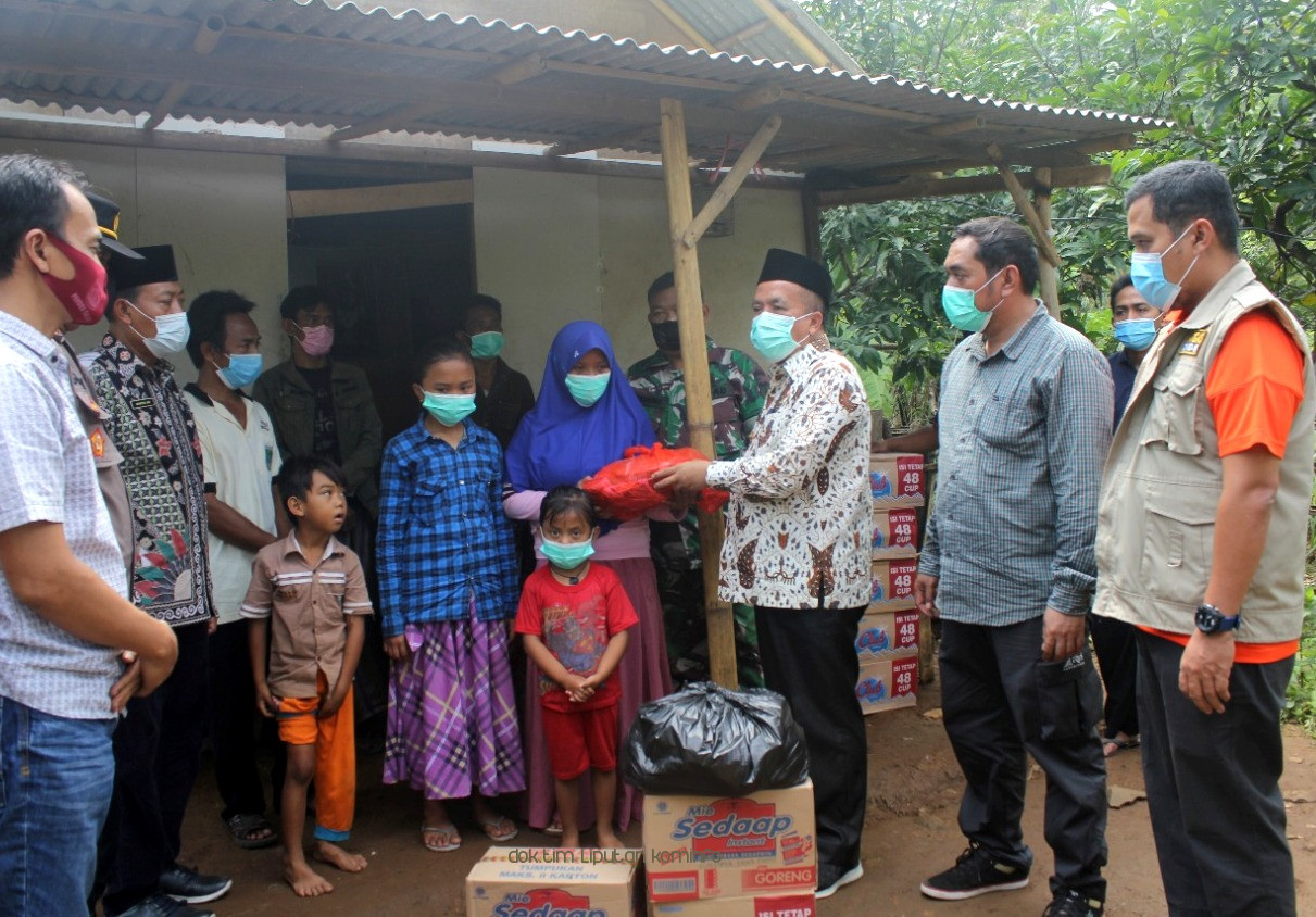 Pemkab Pasuruan Santuni Keluarga Korban Erupsi Semeru