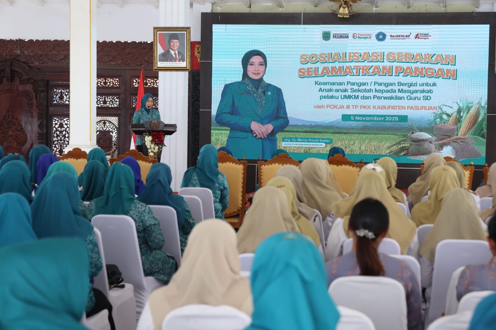 Sampul untuk Sosialisasi Gerakan Selamatkan Pangan oleh TP PKK Kabupaten Pasuruan