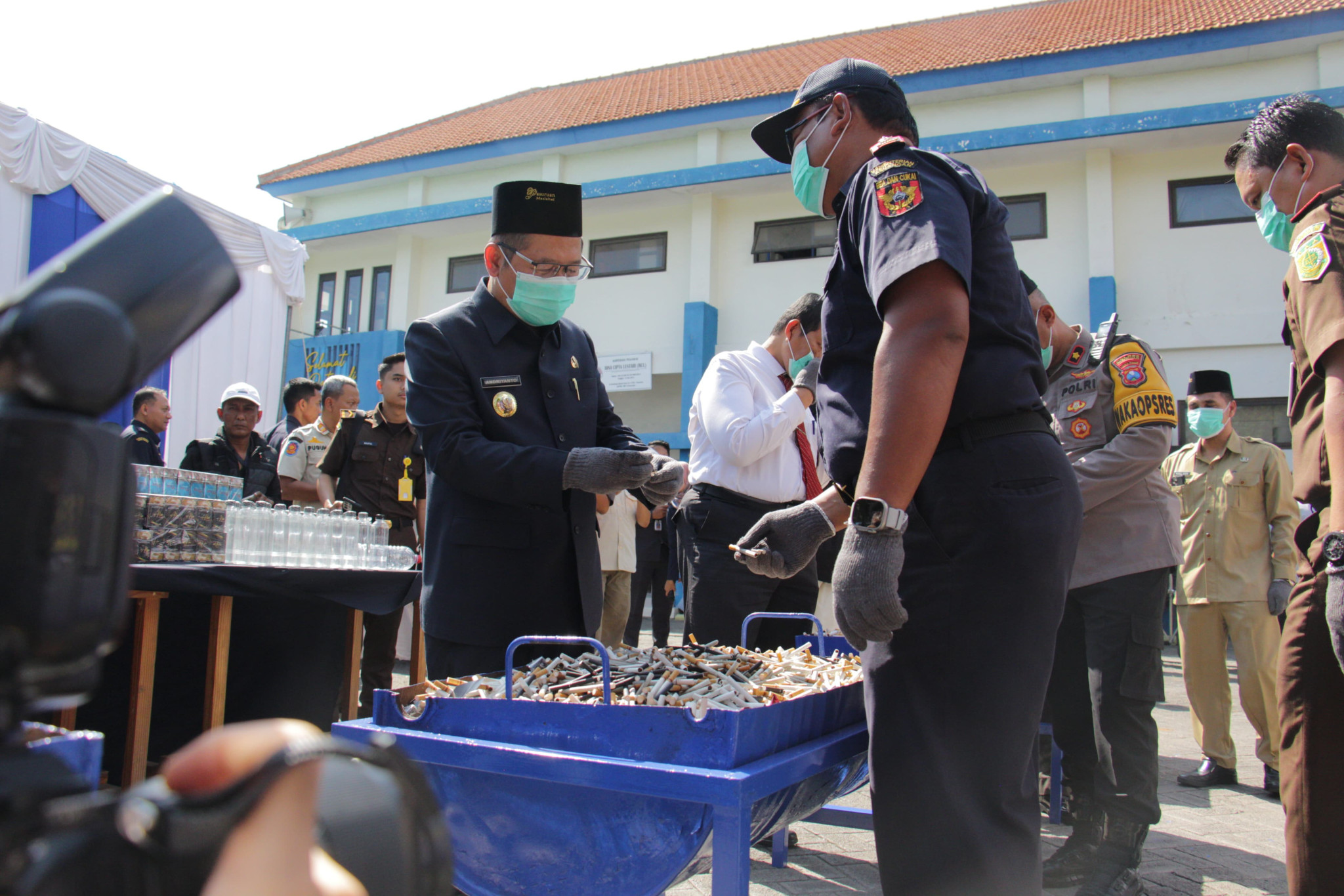 Sampul untuk Pemusnahan Barang Kena Cukai Ilegal