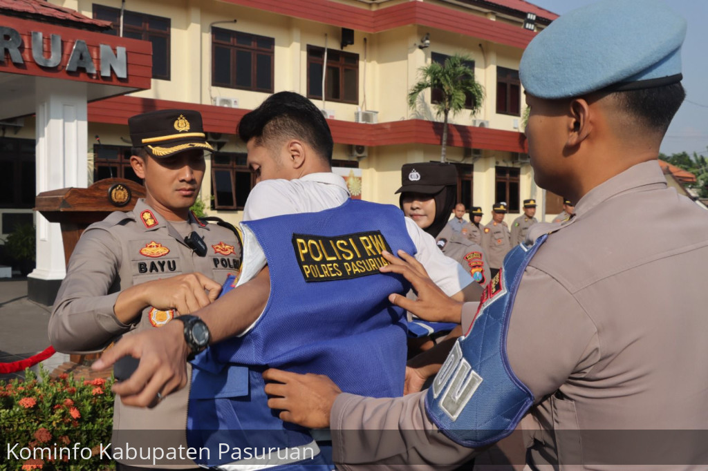 Cegah Konflik di Masyarakat Kian Melebar, Polres Pasuruan Bentuk Polisi RW