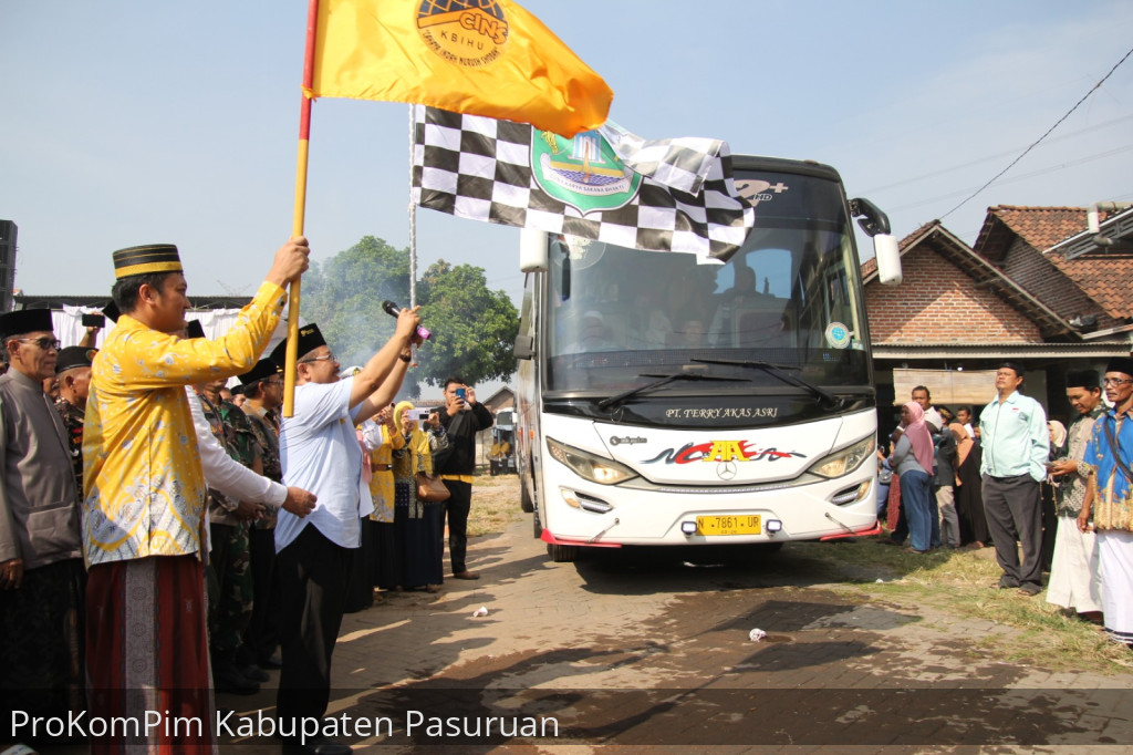 Pj. Bupati Pasuruan Berpesan Kepada Petugas Haji Daerah, Pastikan Jamaah Tunaikan Ibadah Dengan Lancar