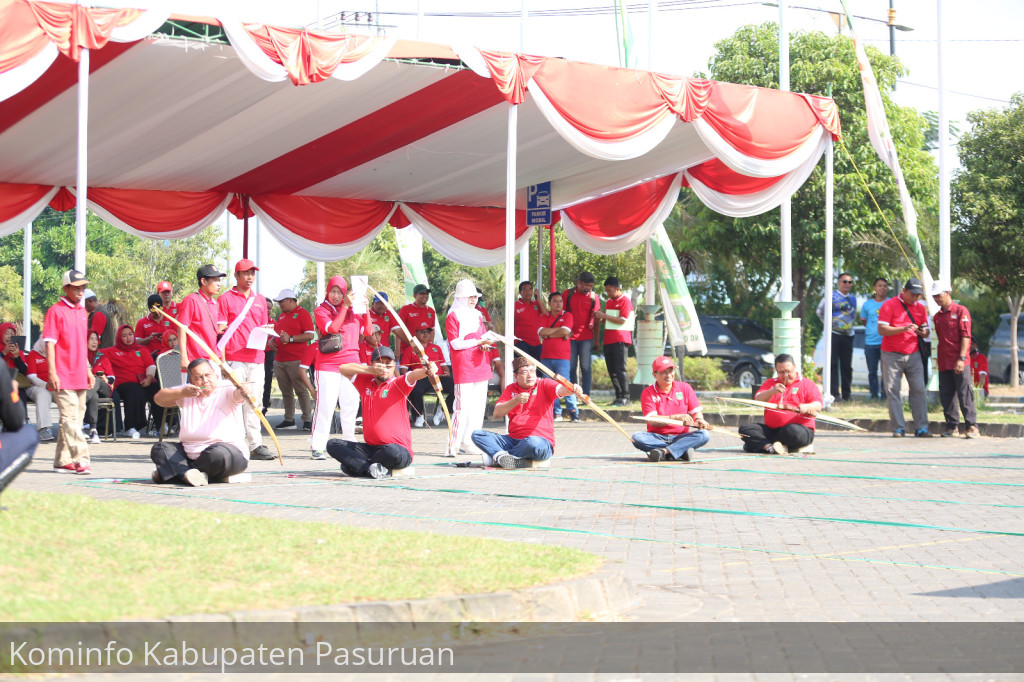 HUT Kemerdekaan RI ke 79, Pemkab Pasuruan Gelar Pertandingan Olahraga Antar OPD
