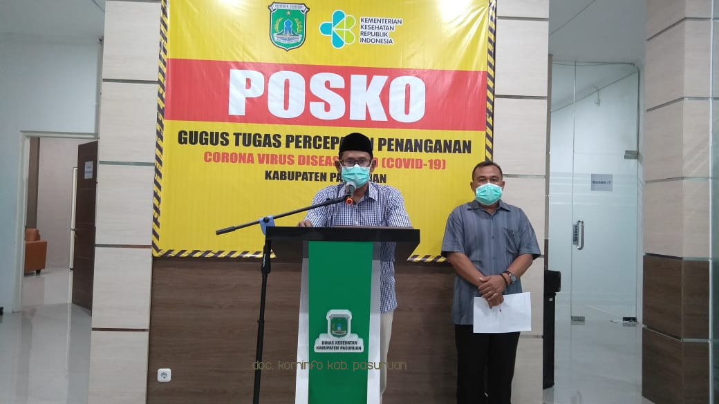 10 Warga Kabupaten Pasuruan, Hari Ini Berstatus Positif Covid-19