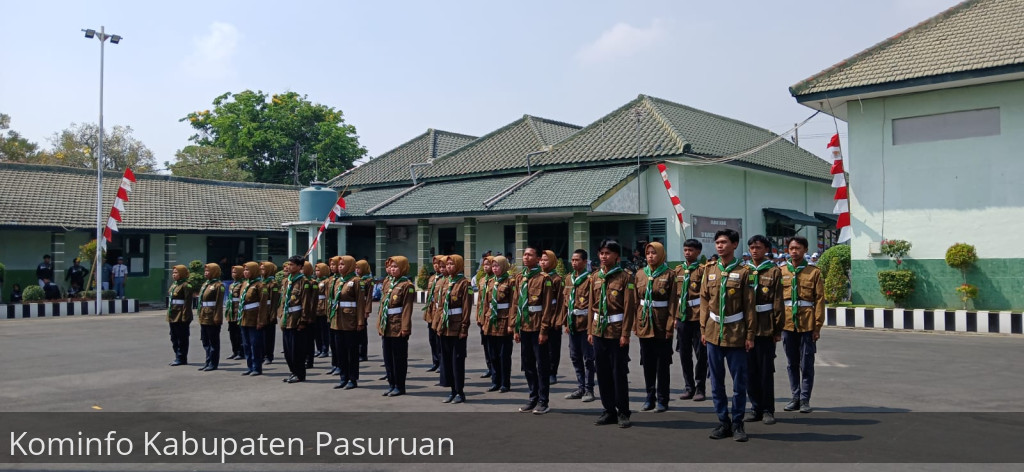 Puluhan SMP/SMA/SMK/Mts se-Pasuruan Raya Ikuti Lomba PBB