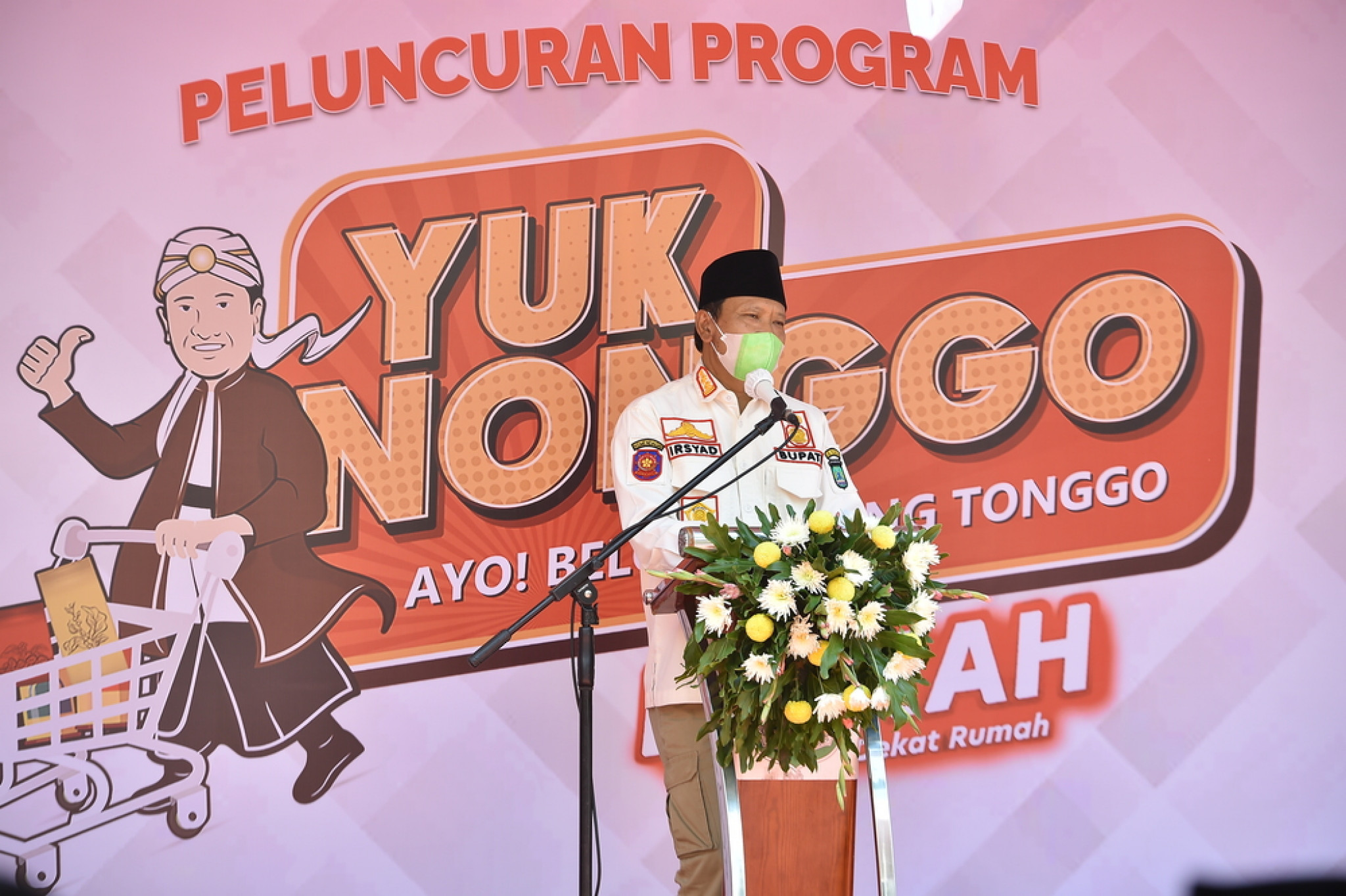 Sampul untuk Peluncuran Program Yuk Nonggo