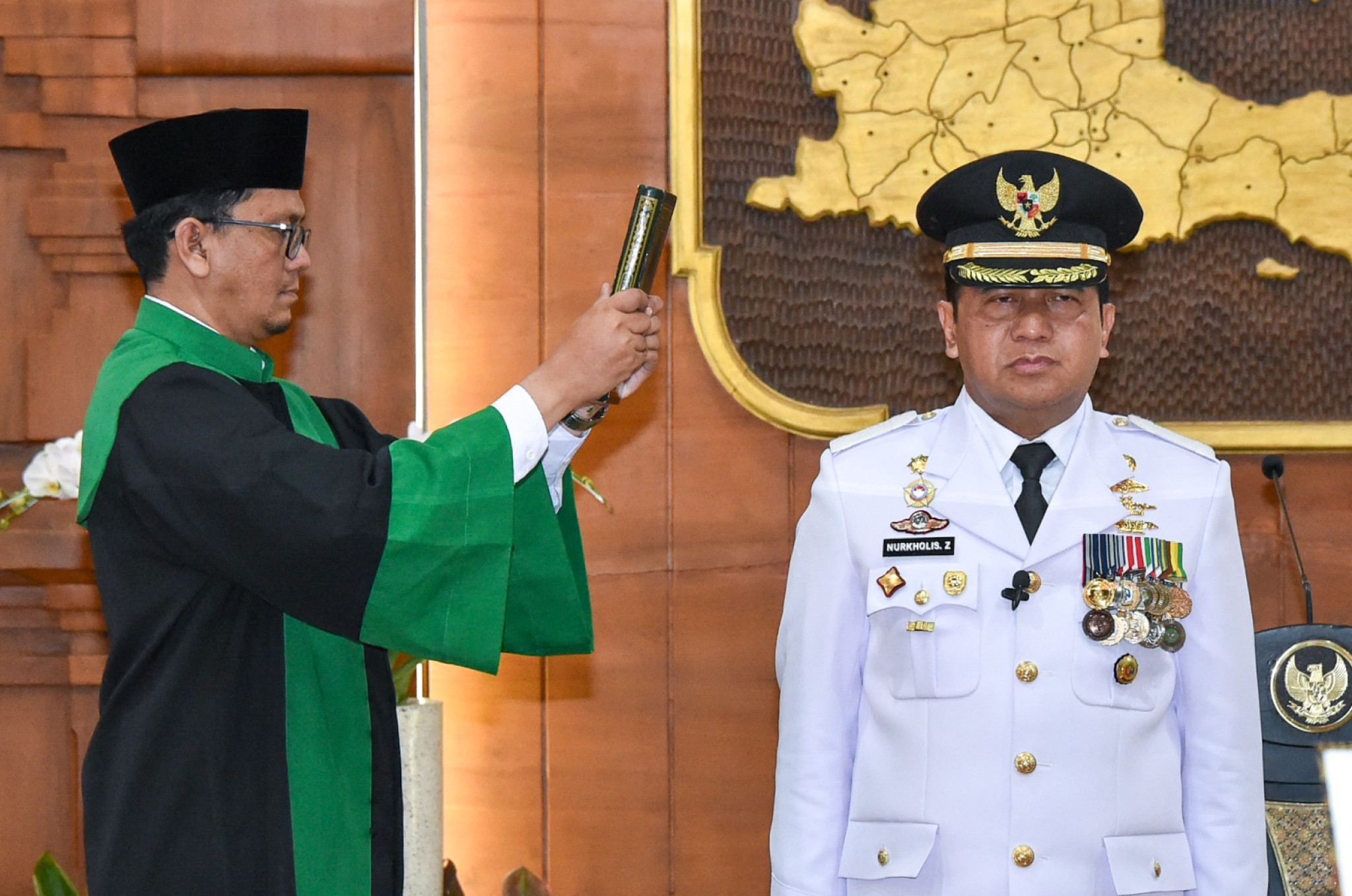 Sampul untuk Pangambilan Sumpah dan Pelantikan serta Serah Terima Jabatan Pj. Bupati Pasuruan