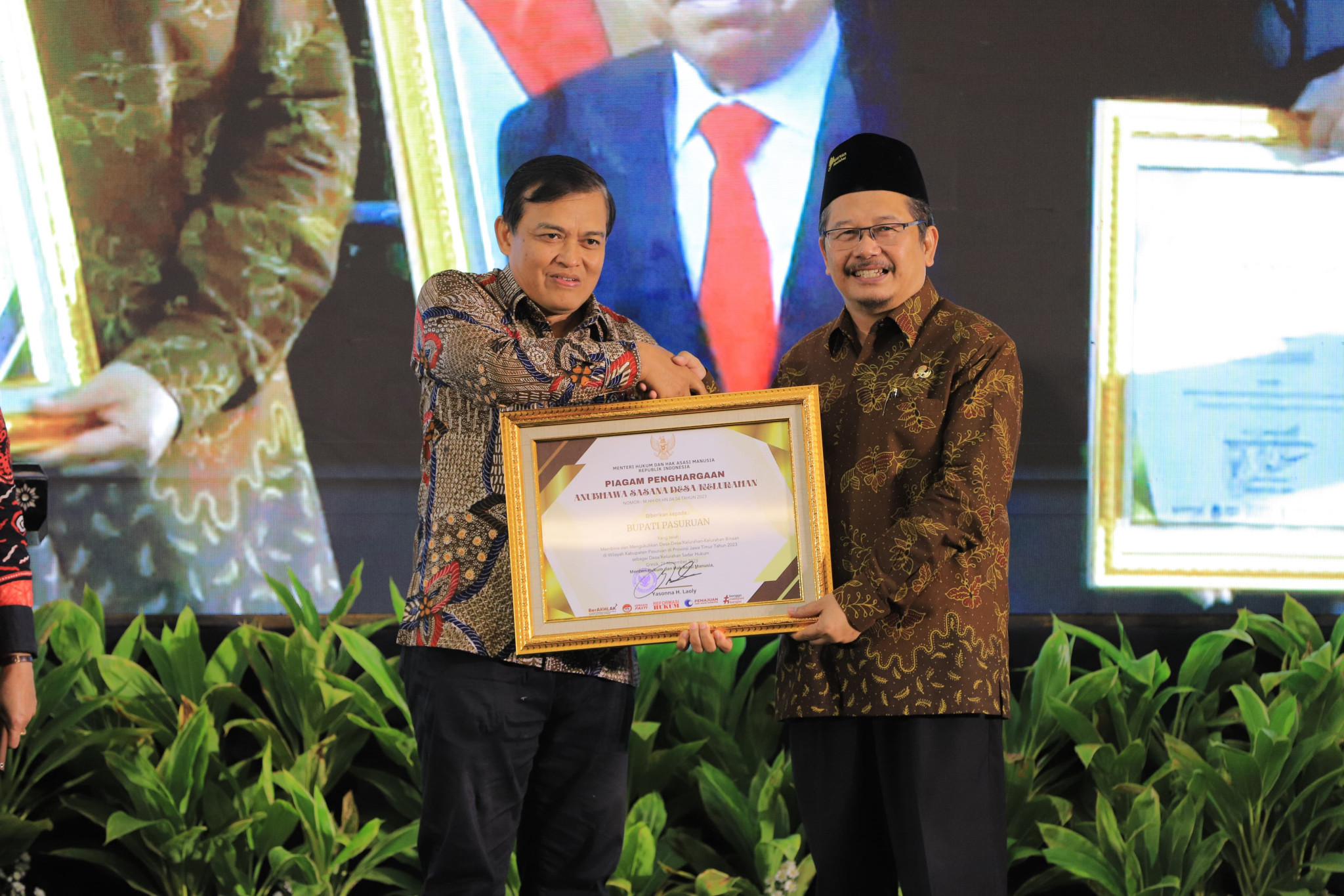 Sampul untuk Pemerintah Kabupaten Pasuruan Raih Penghargaan Anubhawa Sasana Desa/Kelurahan 2024