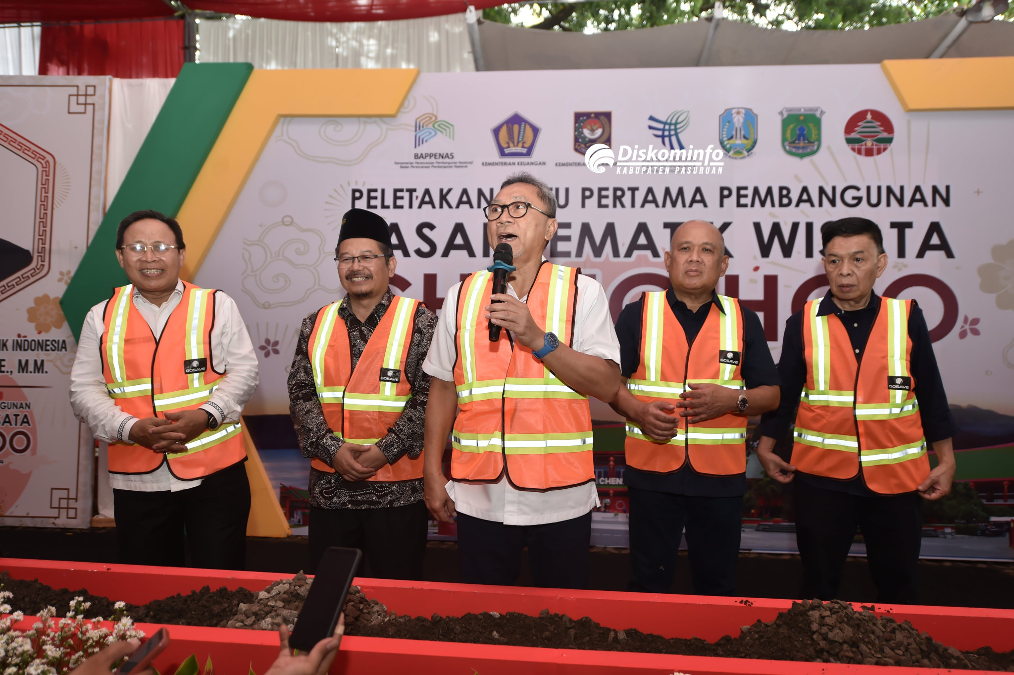 Sampul untuk Peletakan Batu Pertama Pasar Tematik Cheng Hoo