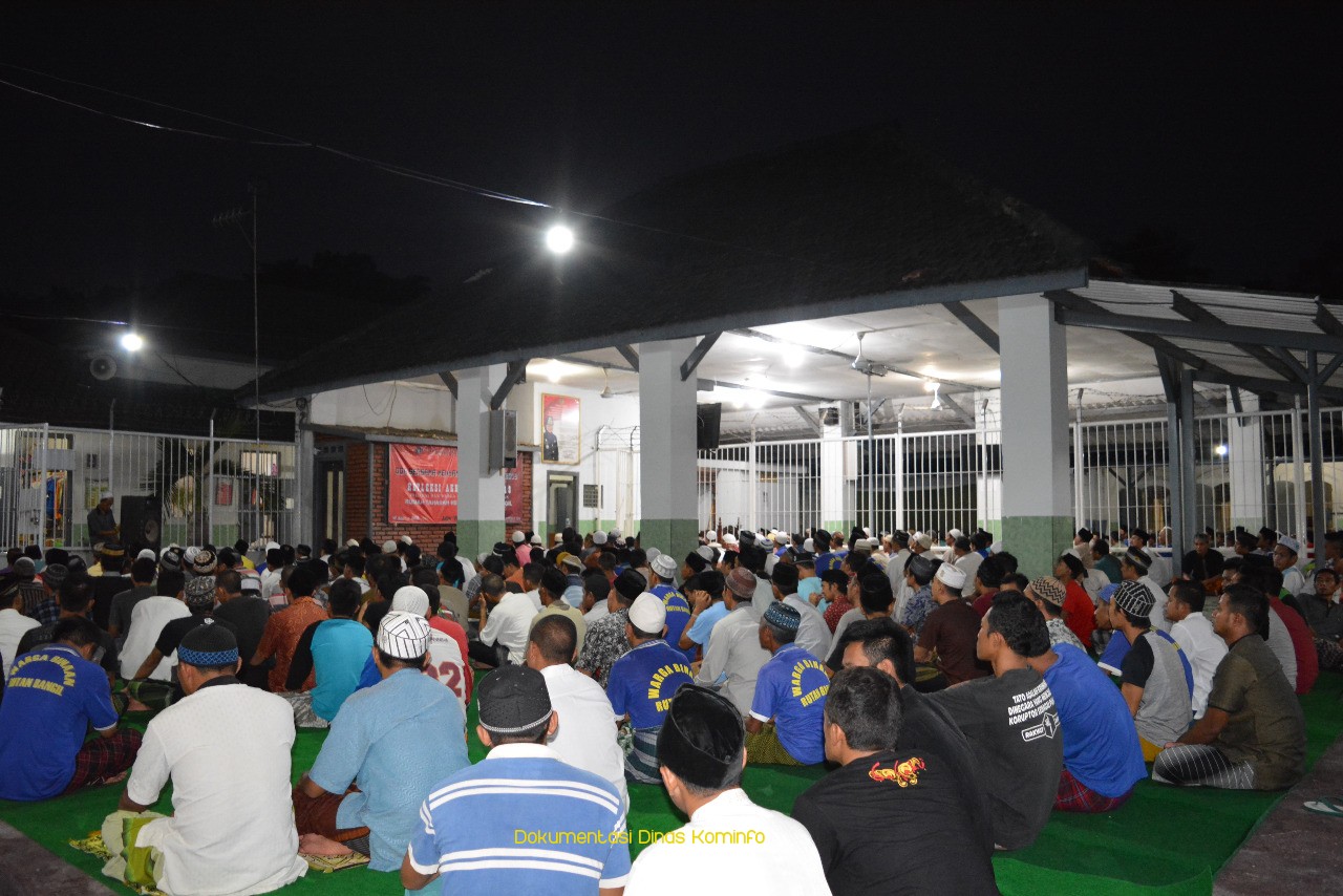 Tak Ingin Hura-Hura, Rutan II B Bangil Sambut Tahun Baru 2019 dengan Doa Bersama