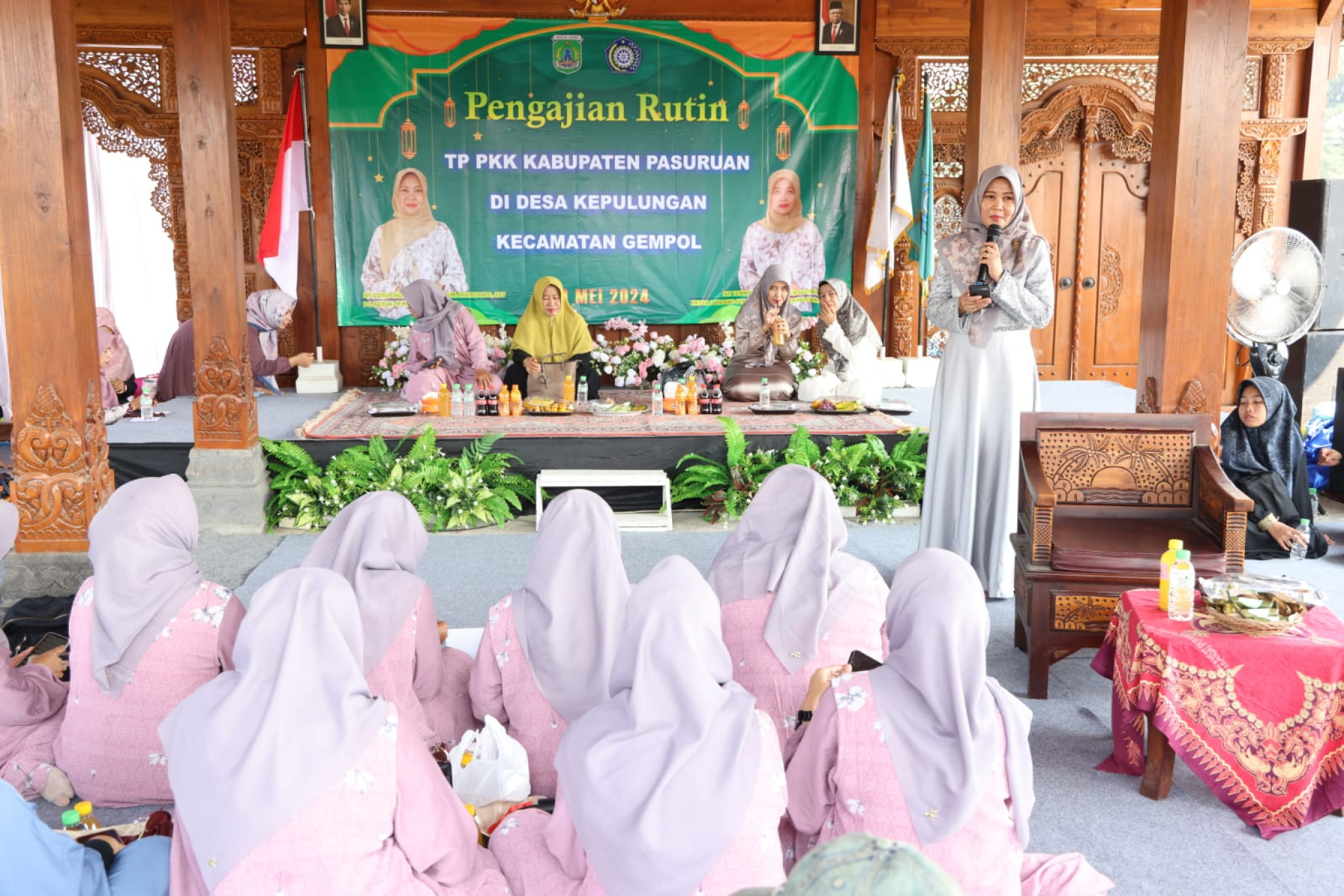 Sampul untuk Pengajian Rutin TP PKK di Desa Kepulungan Gempol