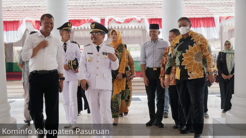 Pj Bupati Pasuruan, Andriyanto Touring Pendopo. Bahas Kesiapan Pemda Sambut Haul Mbah Hamid