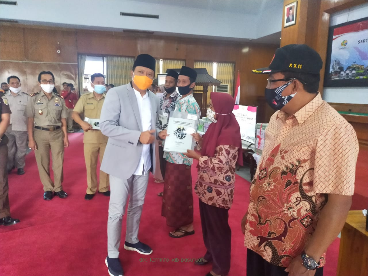 Sertifikat Tanah Yang Sudah Terbit di Kabupaten Pasuruan Mencapai 231.801 Bidang