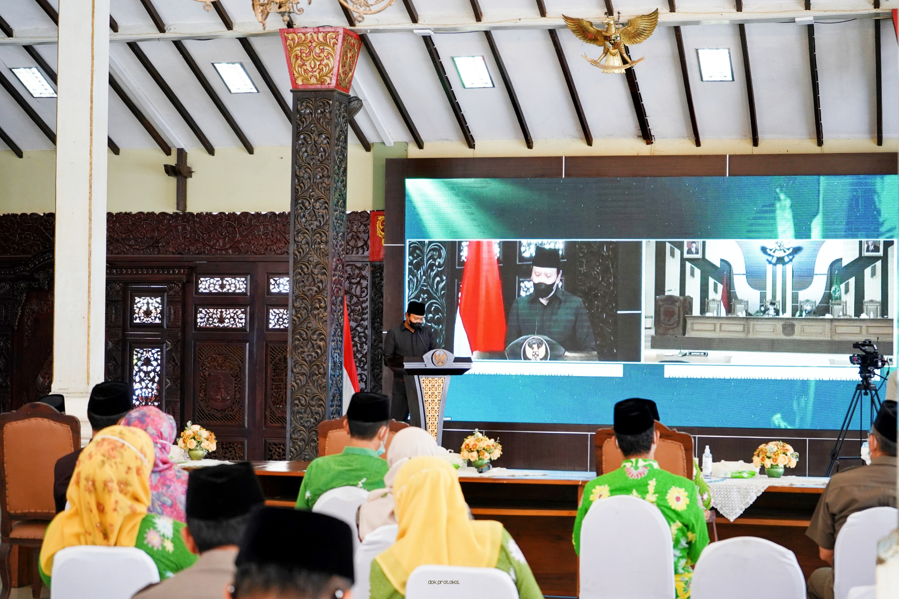 Rapat Paripurna II, Bupati Dukung Pelaksanaan Pilkades 