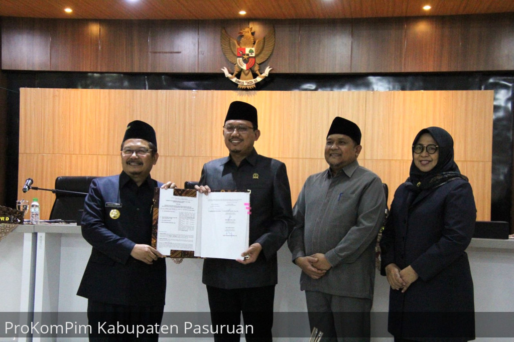 Pj. Bupati Andriyanto Apresiasi DPRD Kabupaten Pasuruan Atas Persetujuan Raperda Pertanggungjawaban APBD TA 2023