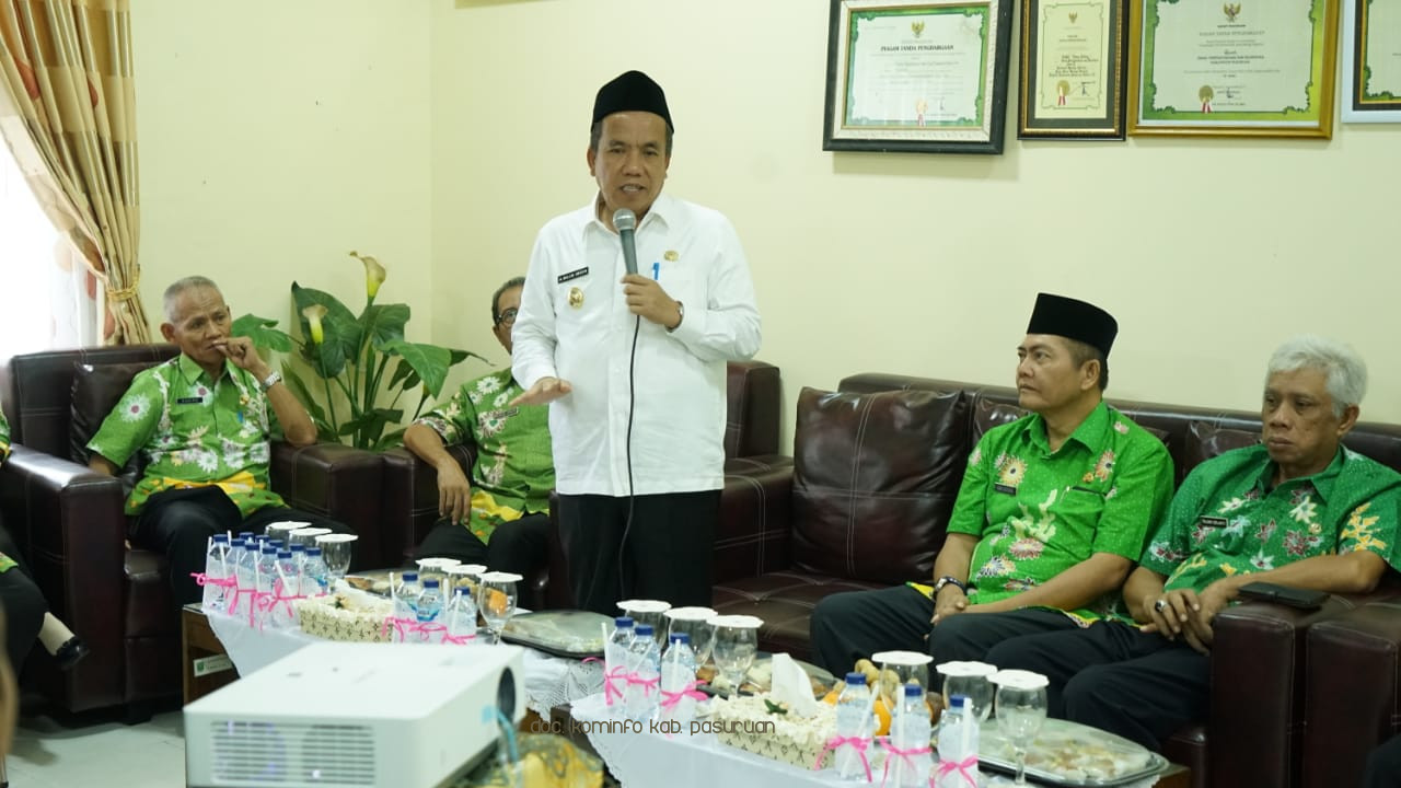 Wakil Bupati Tekankan Inovasi serta Efektivitas Pada Pemberian Layanan dalam Pembinaan di Dinas Perpustakaan dan Kearsipan Kabupaten Pasuruan.