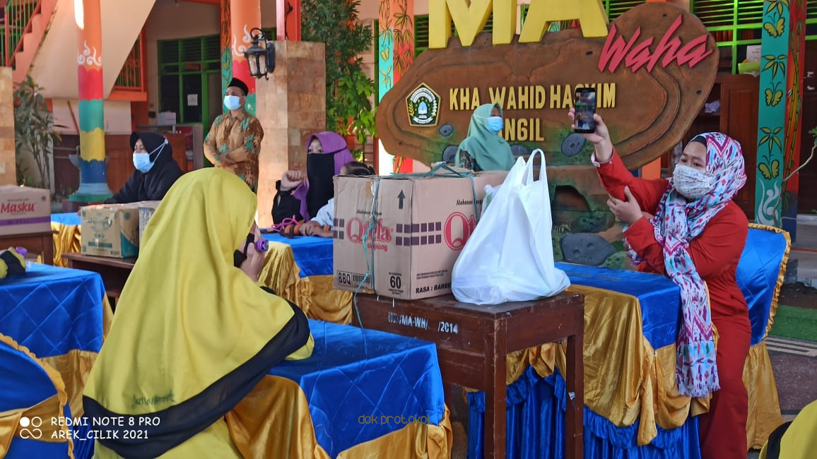 Ponpes Wahid Hasyim Bangil Buka Kunjungan Wali Santri Dengan Prokes Ketat