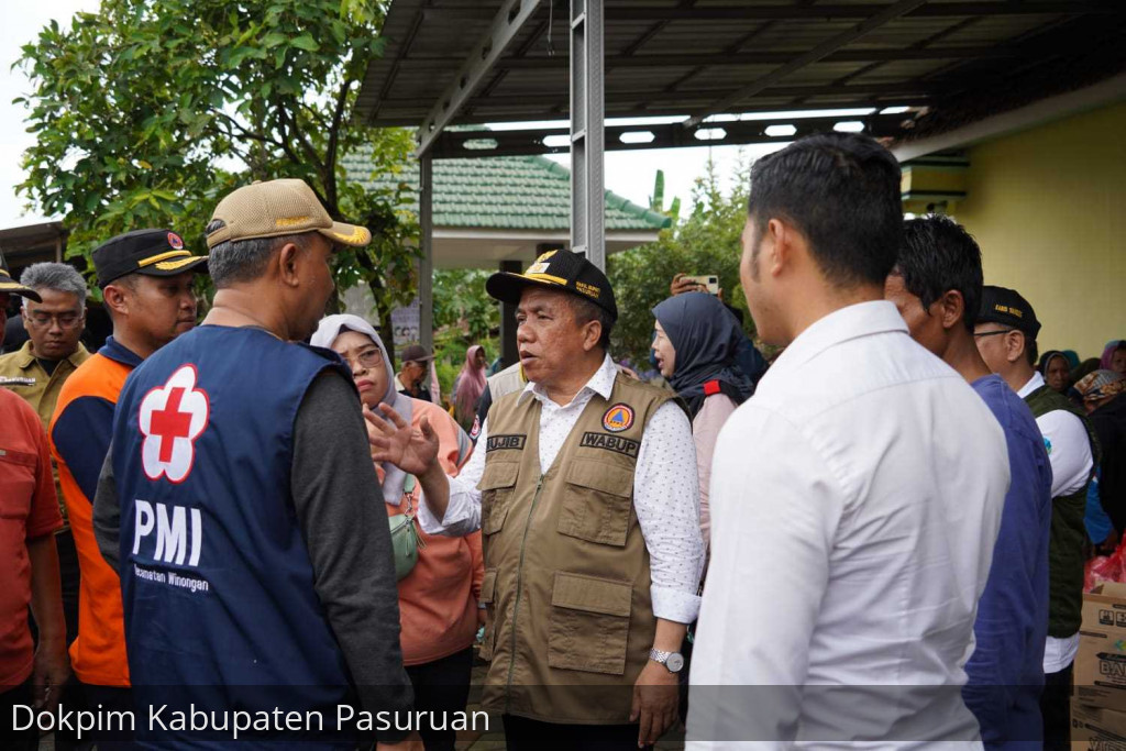 Tanggulangi Banjir, Pemkab Pasuruan Intens Koordinasi Dengan Balai Besar Wilayah Sungai Brantas