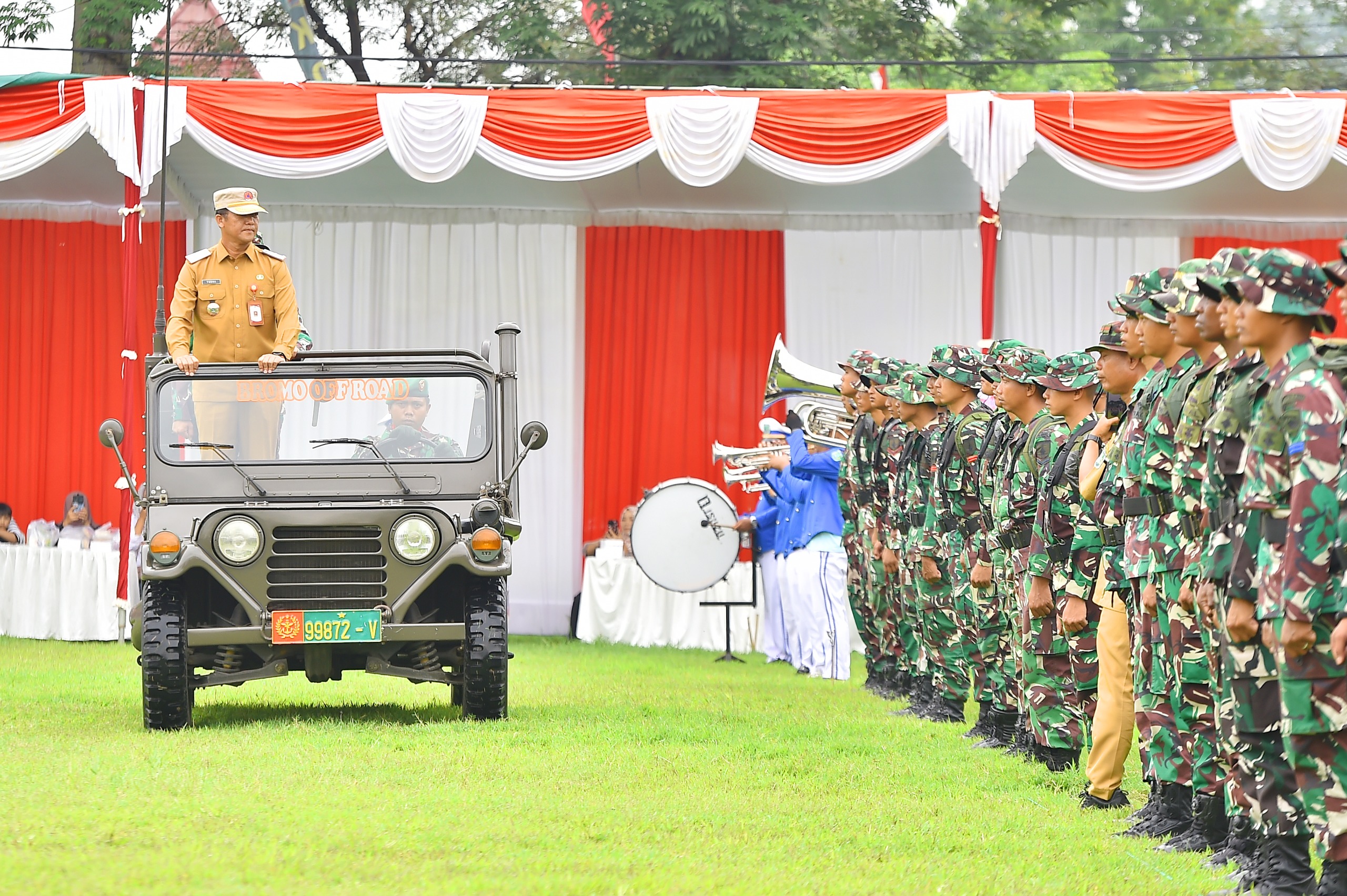 Sampul untuk Upacara Pembukaan TMMD Ke - 127 Kodim 0819 Pasuruan