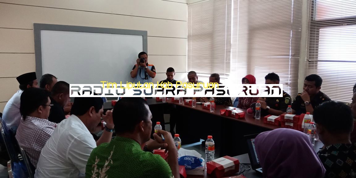 Optimalkan Pencegahan dan Fasilitasi Pemilih Pilkada Serentak 2018, Panwaslu Kabupaten Pasuruan Gelar Rakor Gakkumdu